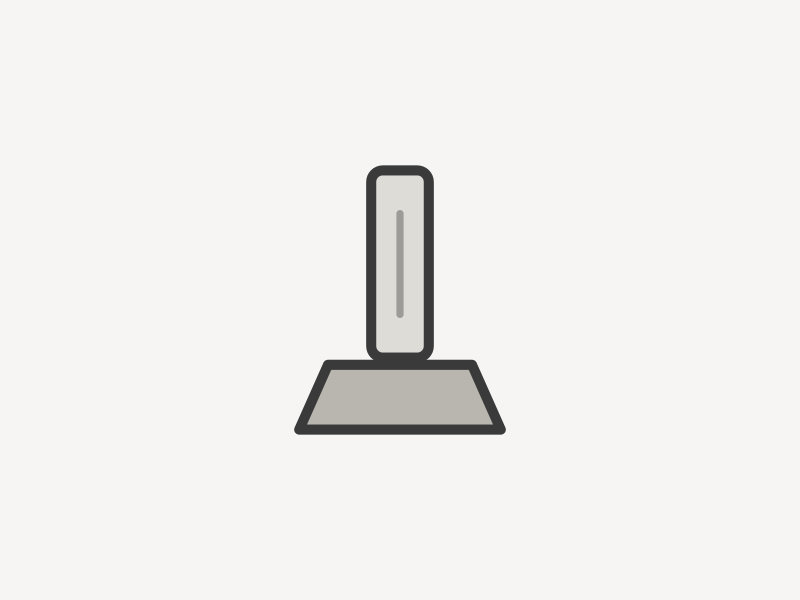 Socle grille — COTOPAXI - kamen