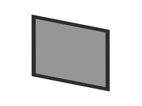 ROMOTOP Vitre 4x750x552 — I2H 01 Impression 2g 80.60.01 cerny samot